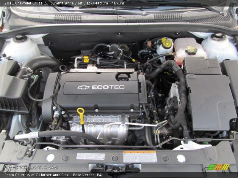 Summit White / Jet Black/Medium Titanium 2011 Chevrolet Cruze LS
