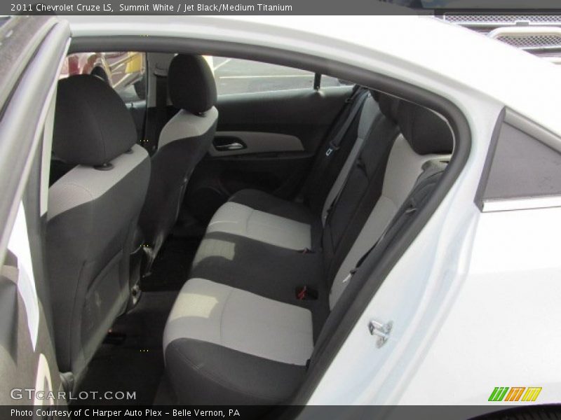 Summit White / Jet Black/Medium Titanium 2011 Chevrolet Cruze LS