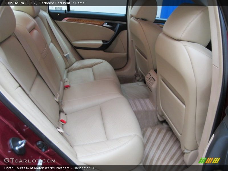 Rear Seat of 2005 TL 3.2