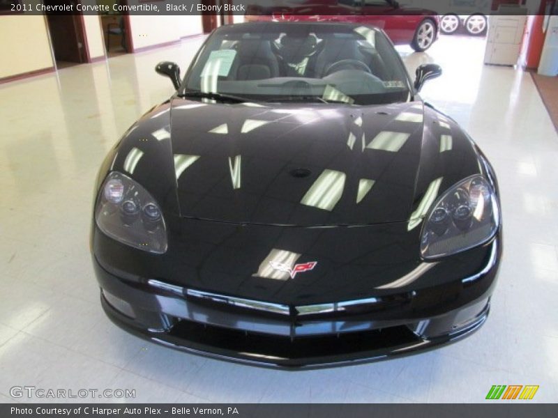 Black / Ebony Black 2011 Chevrolet Corvette Convertible