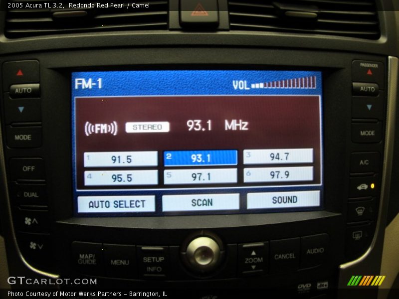 Redondo Red Pearl / Camel 2005 Acura TL 3.2