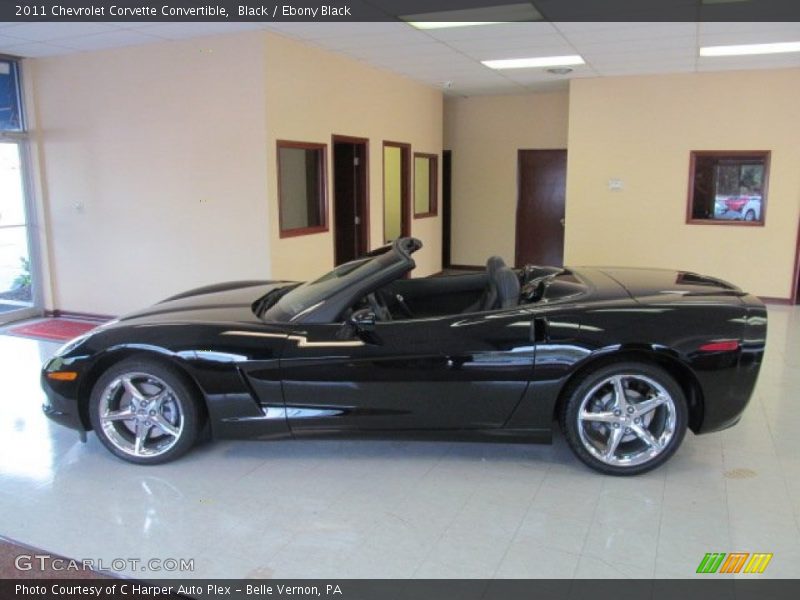  2011 Corvette Convertible Black