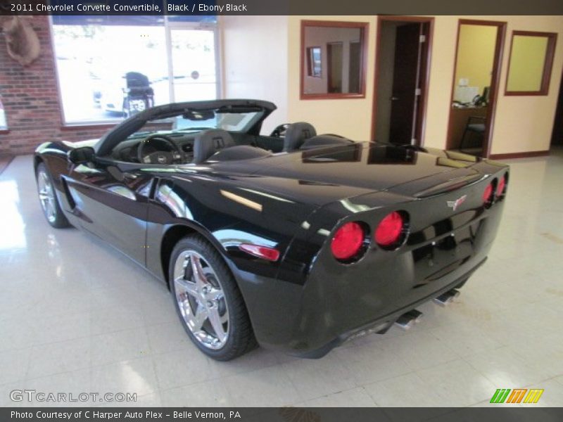 Black / Ebony Black 2011 Chevrolet Corvette Convertible