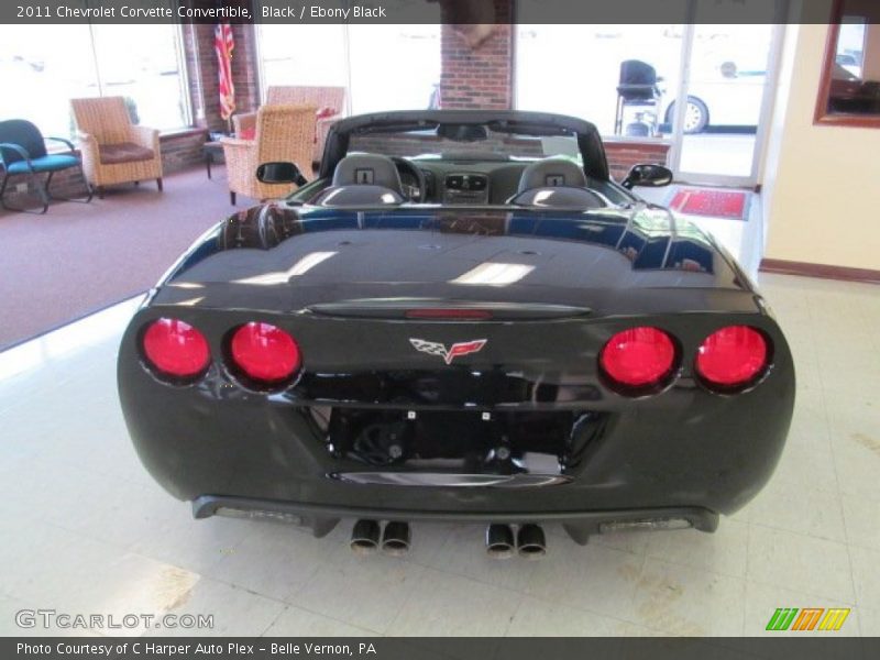 Black / Ebony Black 2011 Chevrolet Corvette Convertible