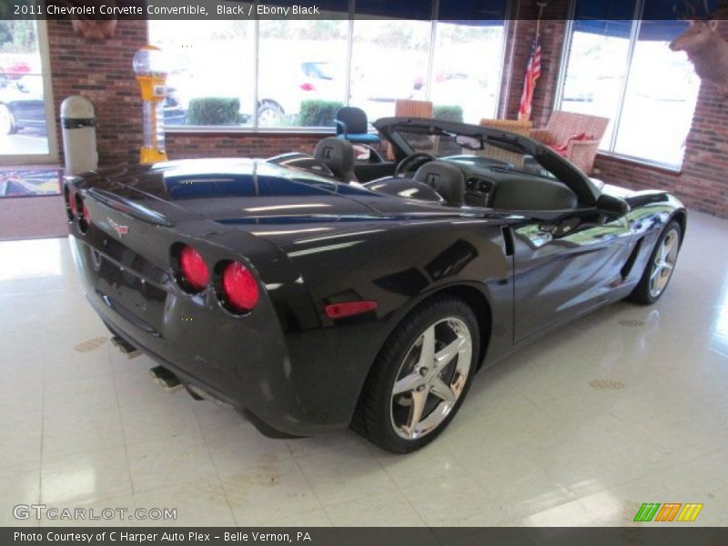 Black / Ebony Black 2011 Chevrolet Corvette Convertible