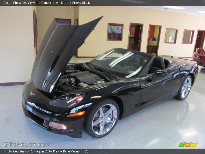 Black / Ebony Black 2011 Chevrolet Corvette Convertible