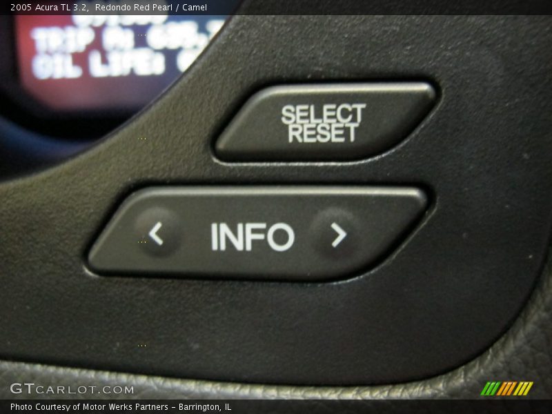 Controls of 2005 TL 3.2