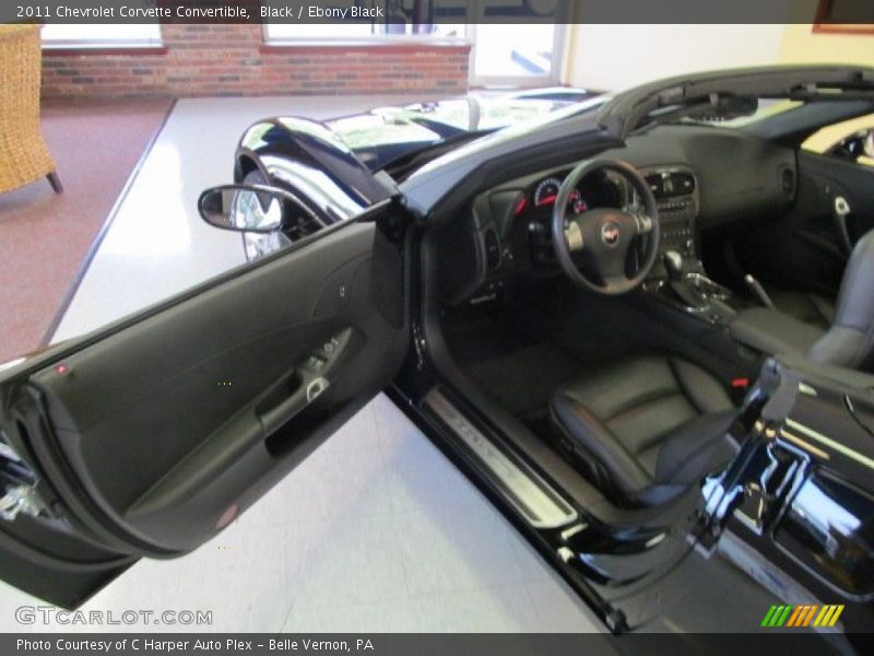 Black / Ebony Black 2011 Chevrolet Corvette Convertible