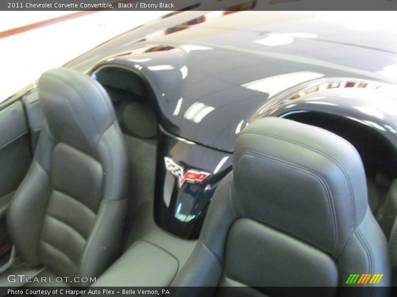 Black / Ebony Black 2011 Chevrolet Corvette Convertible