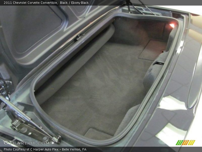  2011 Corvette Convertible Trunk