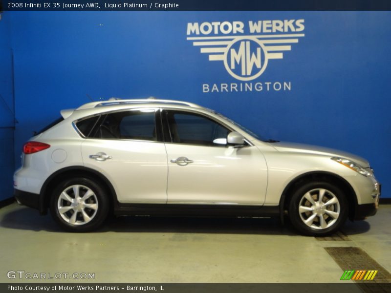 Liquid Platinum / Graphite 2008 Infiniti EX 35 Journey AWD