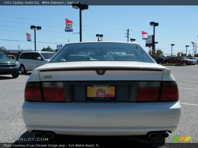 White Diamond / Oatmeal 2001 Cadillac Seville SLS