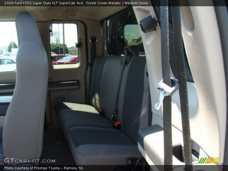 Forest Green Metallic / Medium Stone 2009 Ford F350 Super Duty XLT SuperCab 4x4