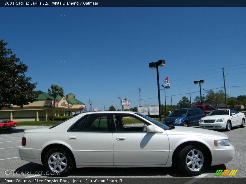 White Diamond / Oatmeal 2001 Cadillac Seville SLS