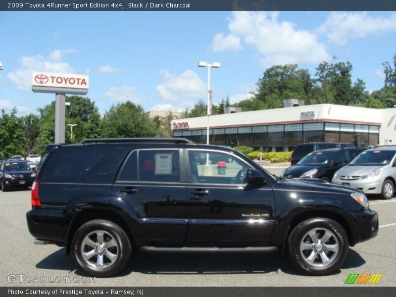 Black / Dark Charcoal 2009 Toyota 4Runner Sport Edition 4x4