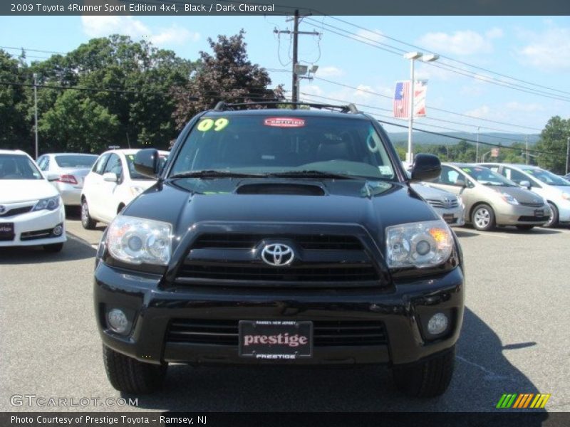 Black / Dark Charcoal 2009 Toyota 4Runner Sport Edition 4x4