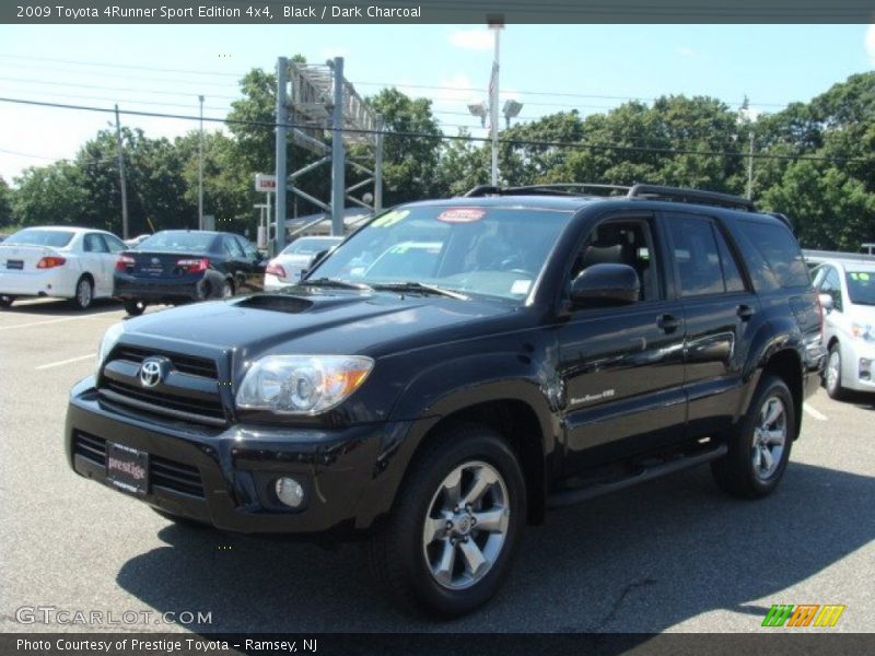 Black / Dark Charcoal 2009 Toyota 4Runner Sport Edition 4x4