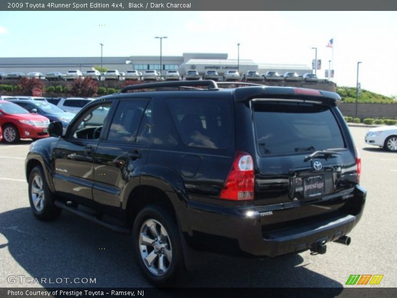 Black / Dark Charcoal 2009 Toyota 4Runner Sport Edition 4x4
