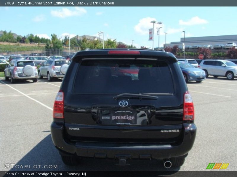 Black / Dark Charcoal 2009 Toyota 4Runner Sport Edition 4x4
