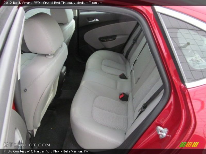 Crystal Red Tintcoat / Medium Titanium 2012 Buick Verano FWD