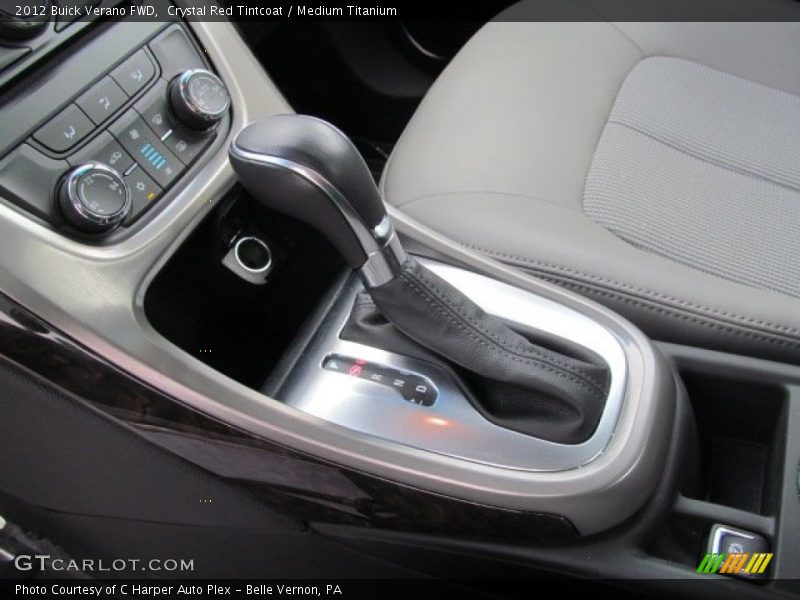 Crystal Red Tintcoat / Medium Titanium 2012 Buick Verano FWD