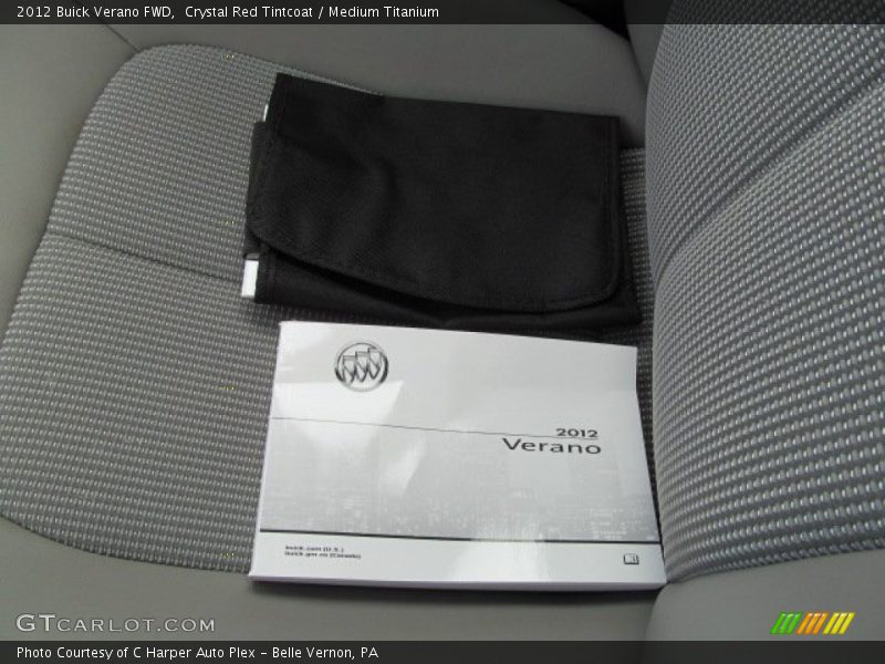 Crystal Red Tintcoat / Medium Titanium 2012 Buick Verano FWD