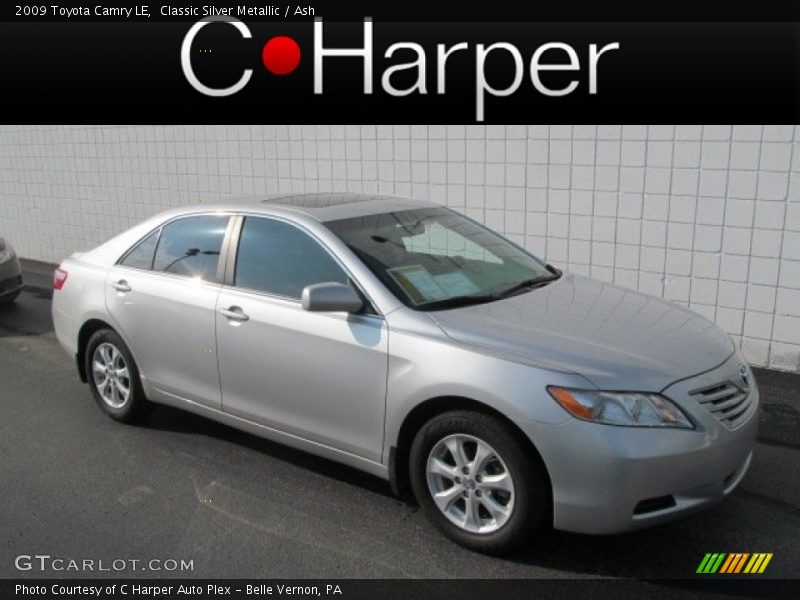 Classic Silver Metallic / Ash 2009 Toyota Camry LE