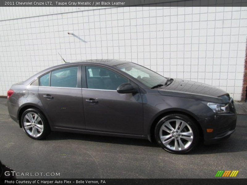 Taupe Gray Metallic / Jet Black Leather 2011 Chevrolet Cruze LTZ