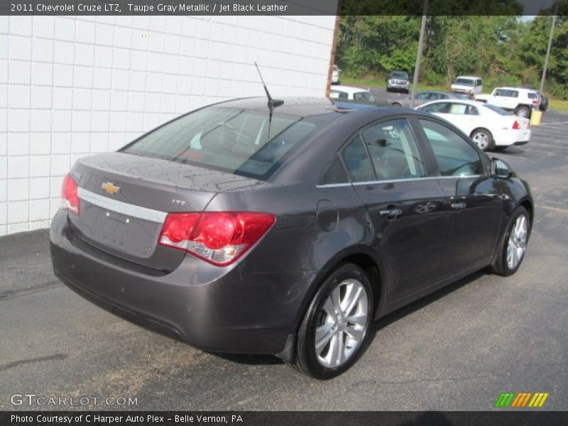 Taupe Gray Metallic / Jet Black Leather 2011 Chevrolet Cruze LTZ