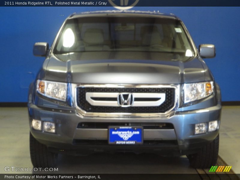 Polished Metal Metallic / Gray 2011 Honda Ridgeline RTL