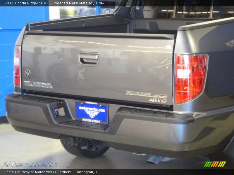 Polished Metal Metallic / Gray 2011 Honda Ridgeline RTL