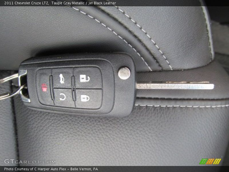 Taupe Gray Metallic / Jet Black Leather 2011 Chevrolet Cruze LTZ