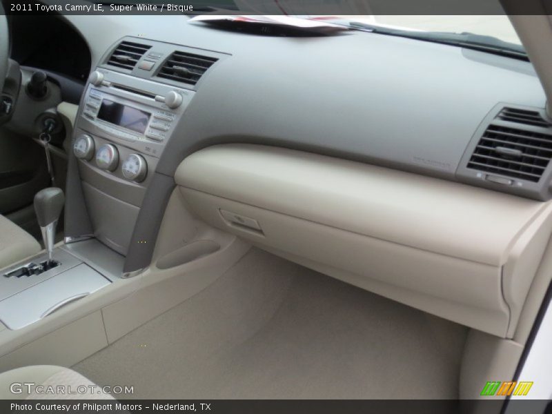 Super White / Bisque 2011 Toyota Camry LE