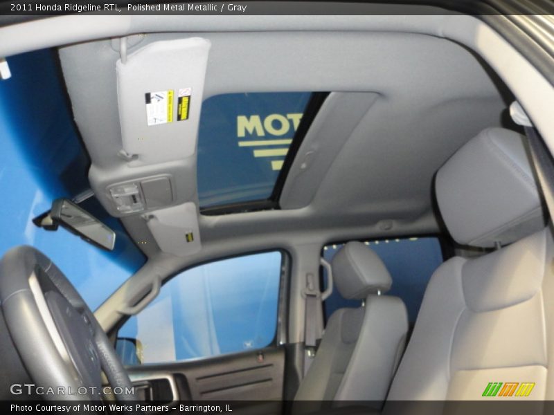 Polished Metal Metallic / Gray 2011 Honda Ridgeline RTL