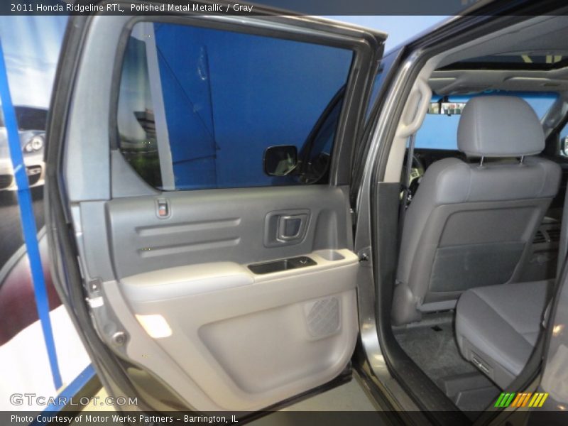 Polished Metal Metallic / Gray 2011 Honda Ridgeline RTL
