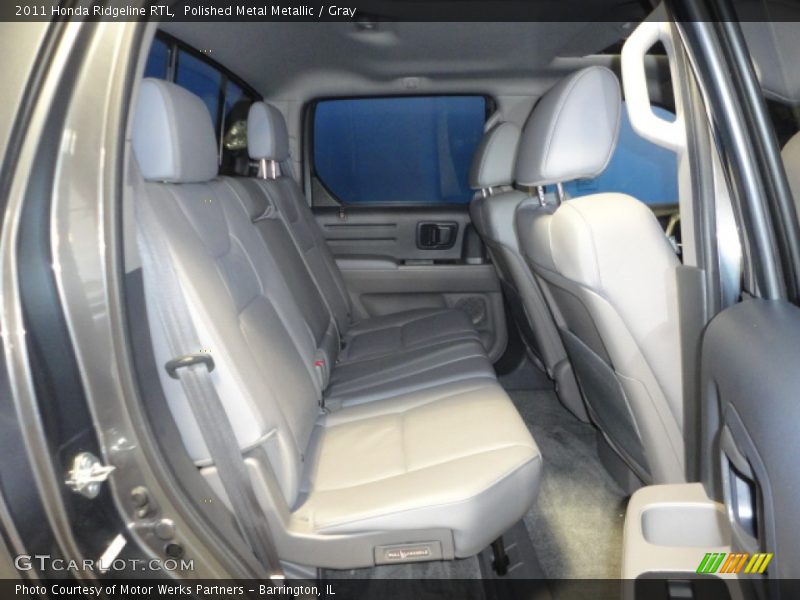 Polished Metal Metallic / Gray 2011 Honda Ridgeline RTL
