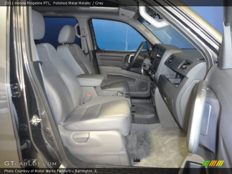 Polished Metal Metallic / Gray 2011 Honda Ridgeline RTL