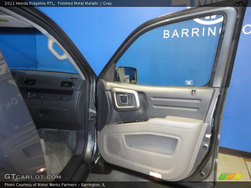 Polished Metal Metallic / Gray 2011 Honda Ridgeline RTL
