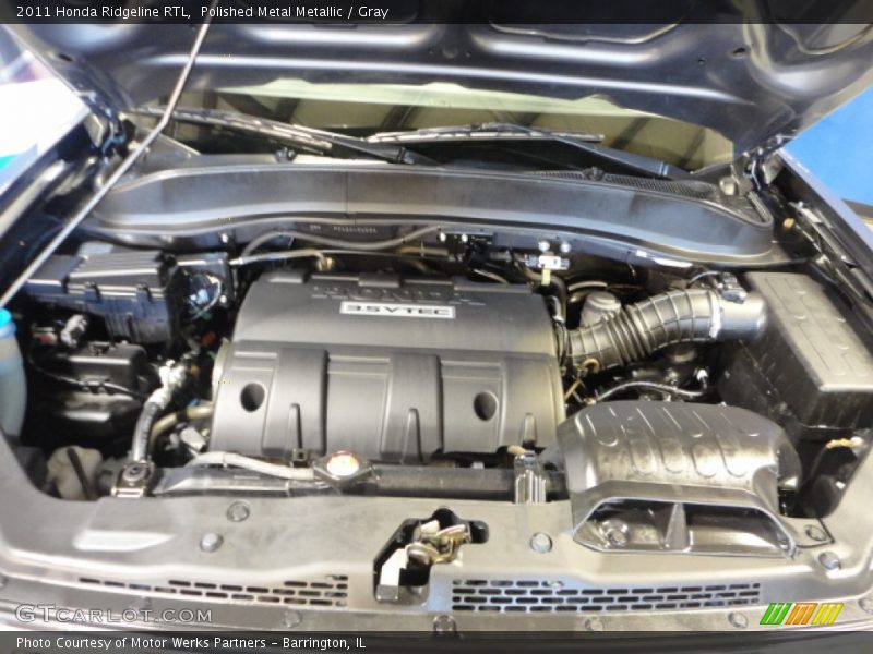 Polished Metal Metallic / Gray 2011 Honda Ridgeline RTL