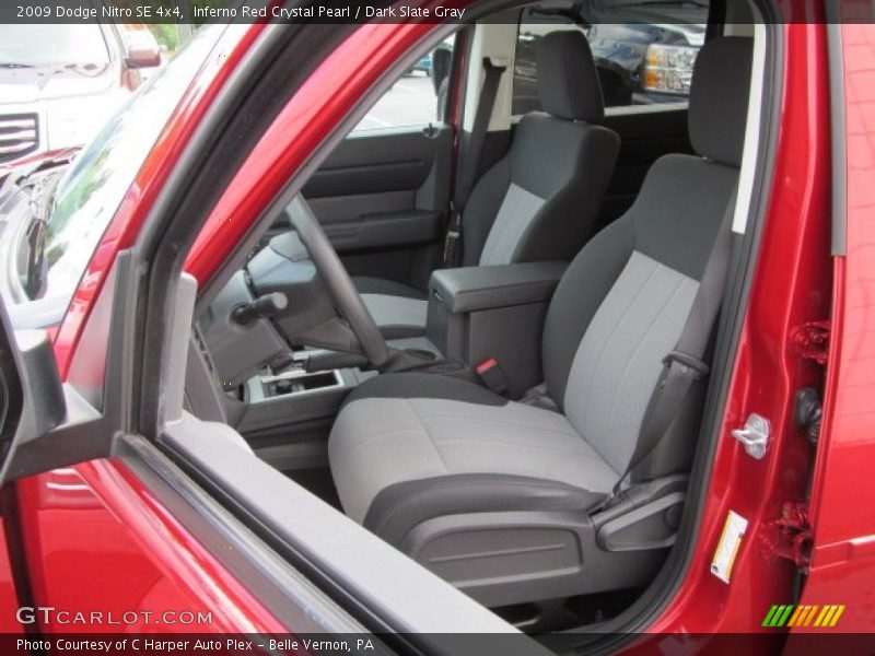 Inferno Red Crystal Pearl / Dark Slate Gray 2009 Dodge Nitro SE 4x4