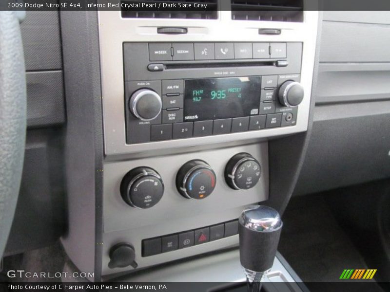 Inferno Red Crystal Pearl / Dark Slate Gray 2009 Dodge Nitro SE 4x4