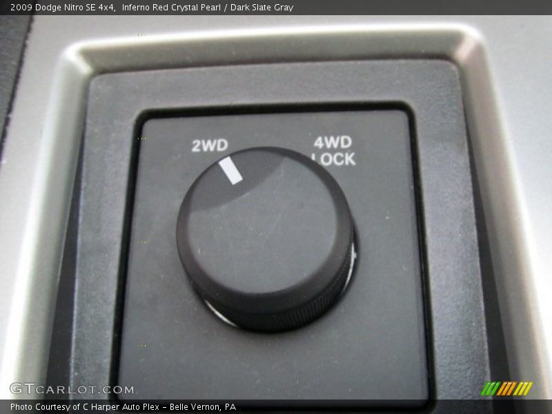 Inferno Red Crystal Pearl / Dark Slate Gray 2009 Dodge Nitro SE 4x4
