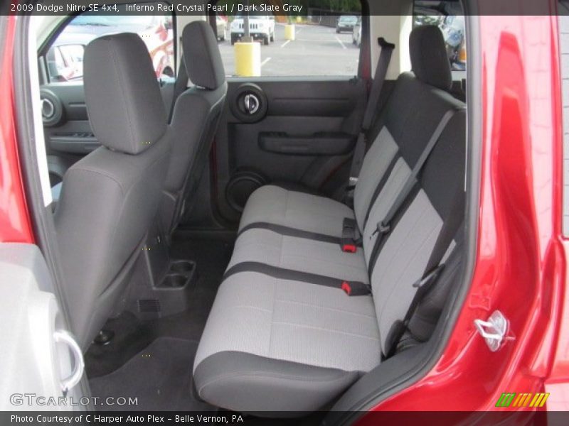 Inferno Red Crystal Pearl / Dark Slate Gray 2009 Dodge Nitro SE 4x4