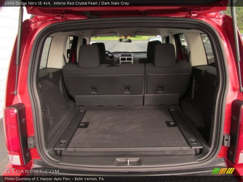Inferno Red Crystal Pearl / Dark Slate Gray 2009 Dodge Nitro SE 4x4