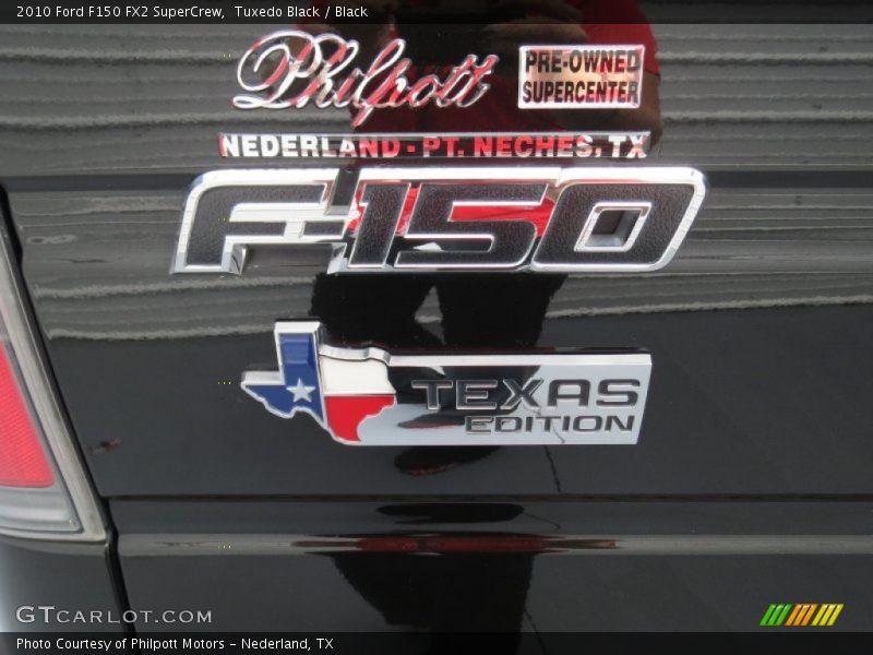 Tuxedo Black / Black 2010 Ford F150 FX2 SuperCrew