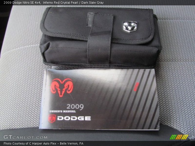 Inferno Red Crystal Pearl / Dark Slate Gray 2009 Dodge Nitro SE 4x4