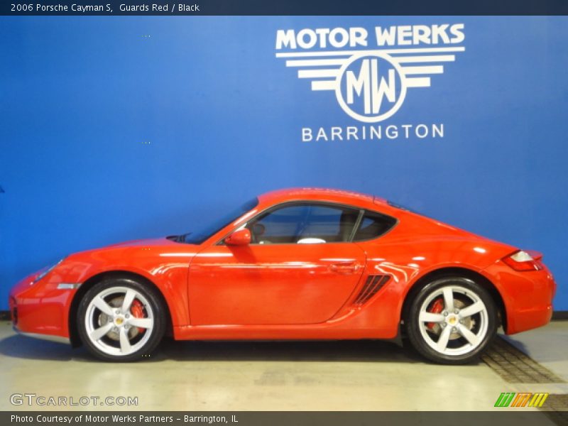 Guards Red / Black 2006 Porsche Cayman S