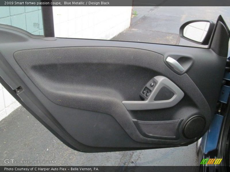 Blue Metallic / Design Black 2009 Smart fortwo passion coupe