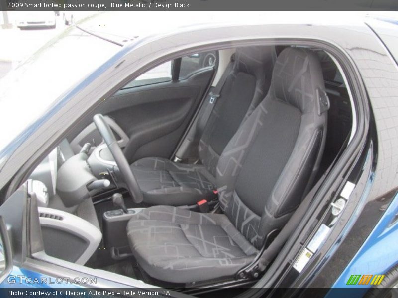 Blue Metallic / Design Black 2009 Smart fortwo passion coupe