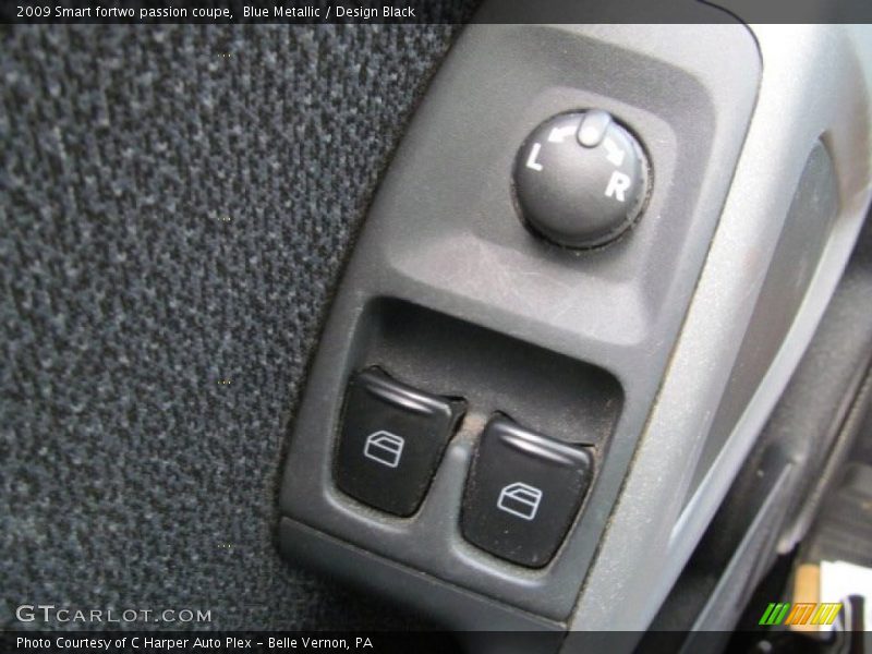 Blue Metallic / Design Black 2009 Smart fortwo passion coupe